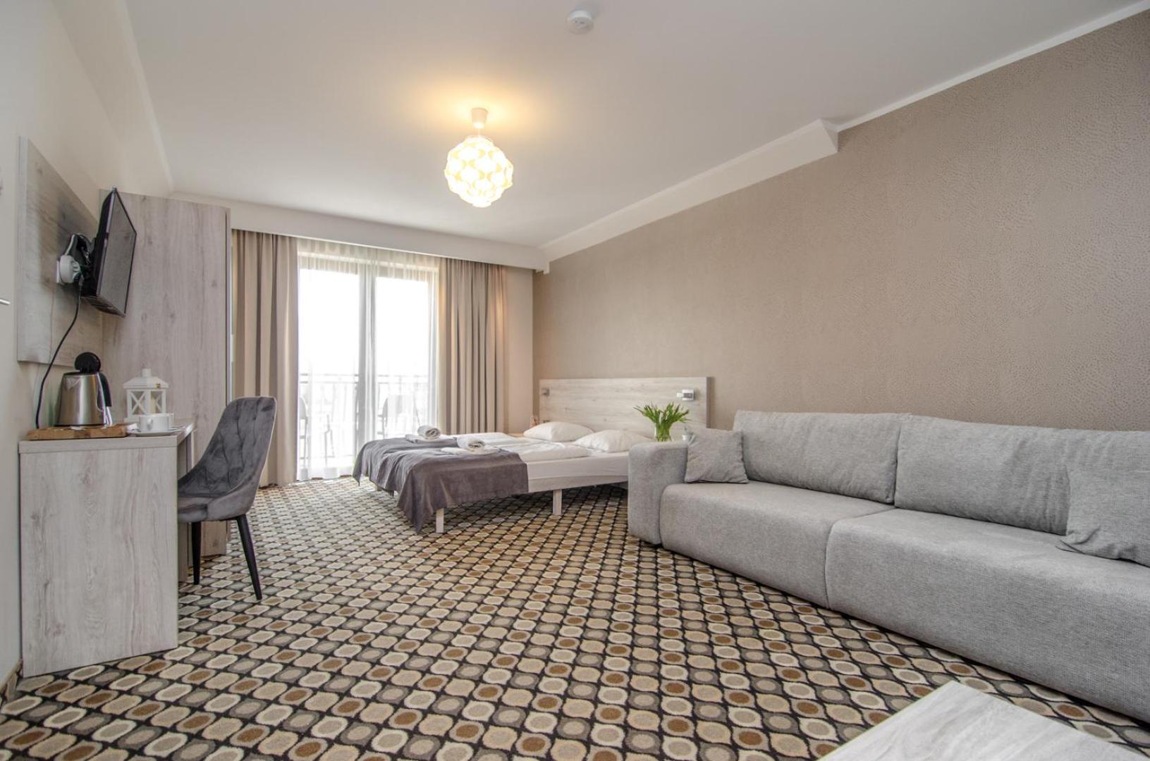 Marina Mielno Z Widokiem Na Jezioro Hotel Room photo