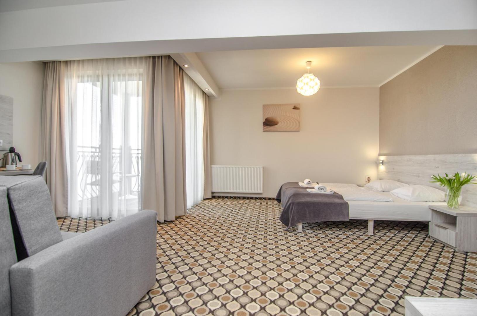 Marina Mielno Z Widokiem Na Jezioro Hotel Room photo